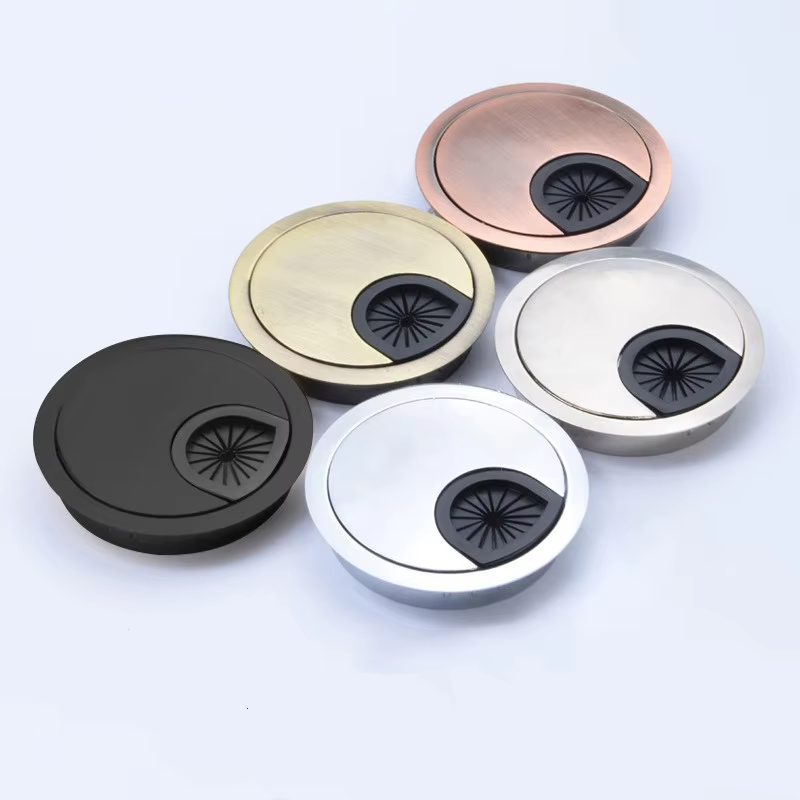 Zinc Furniture Hardware - 아연 합금 원형 와이어 홀 커버