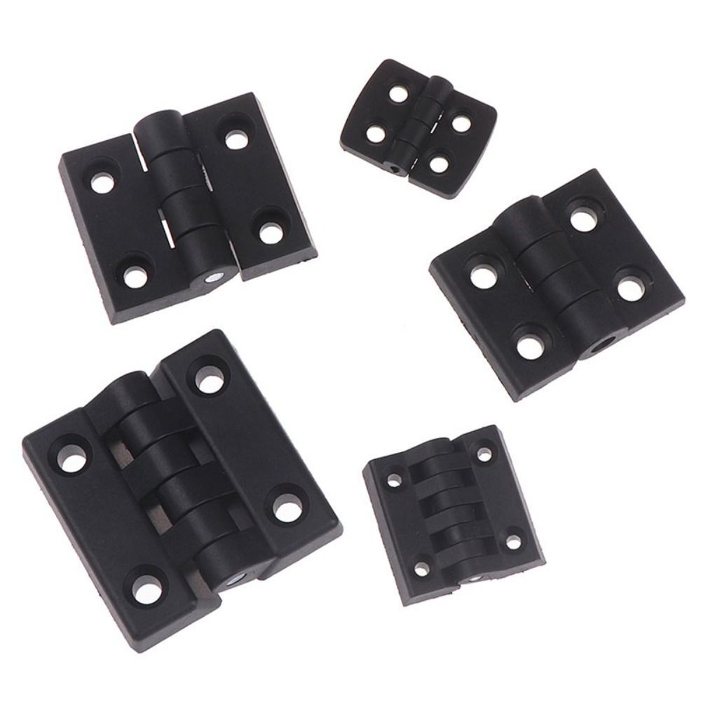 Quality Furniture Hardware - 플라스틱 문짝 경첩, 내마모성, 검정색 소형