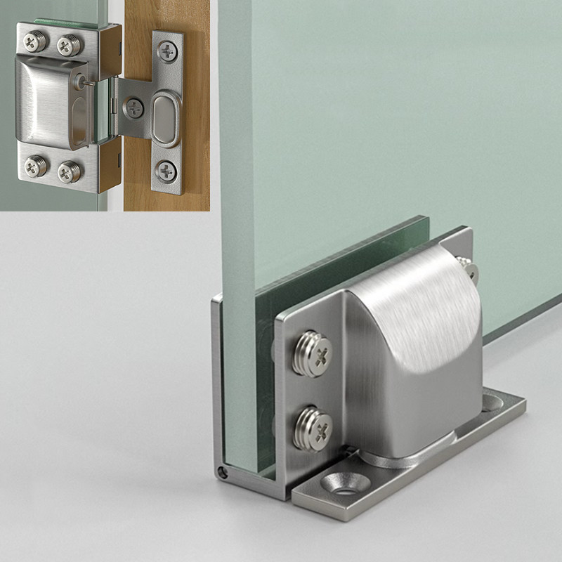 Quality Furniture Hardware - 비 천공 유리 경첩 고품질 스테인레스