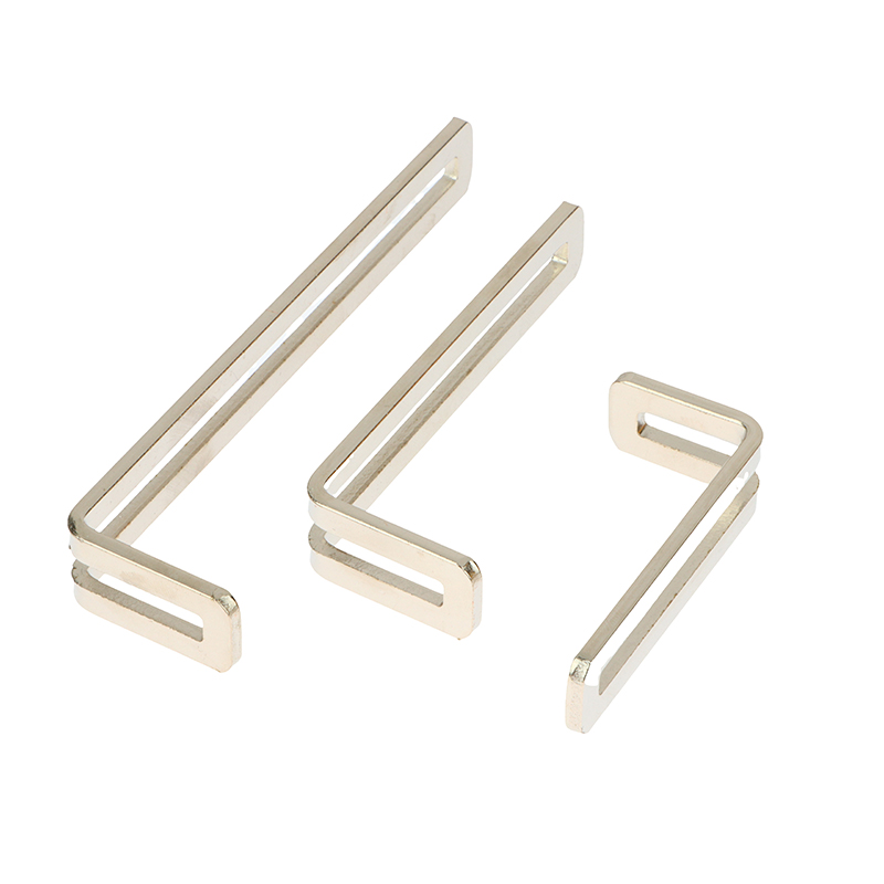 Furniture Hardware Connectors - 니켈 도금 코너 브래킷, L자형 90