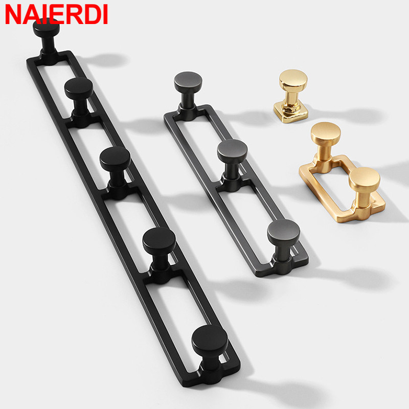 Zinc Furniture Hardware - NAIERDI 벽 교수형 단일 후크 아연