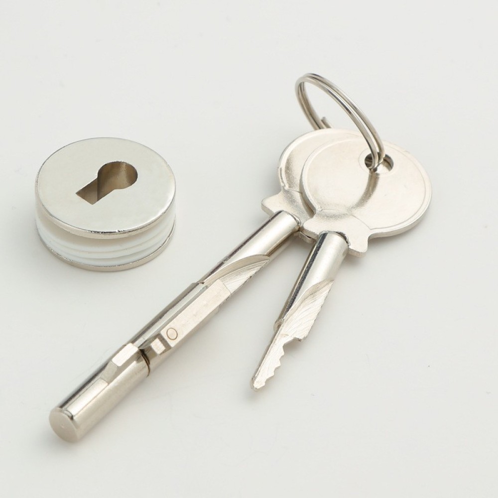 Furniture Hardware Display - 금속 구리 유리문 잠금장치 보석 캐비닛