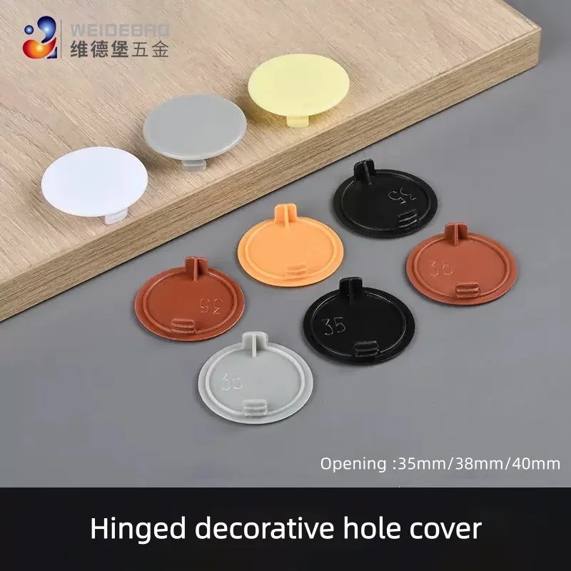 가정용 원형 플라스틱 가구 힌지 장식 커버 10개입,  - Furniture Hardware Connectors 리뷰 및 가격