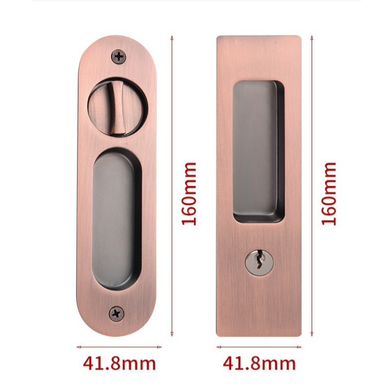 슬라이딩 도어 잠금장치, 숨겨진 나무 문 잠금장치, 어 - Zinc Furniture Hardware 리뷰 및 가격