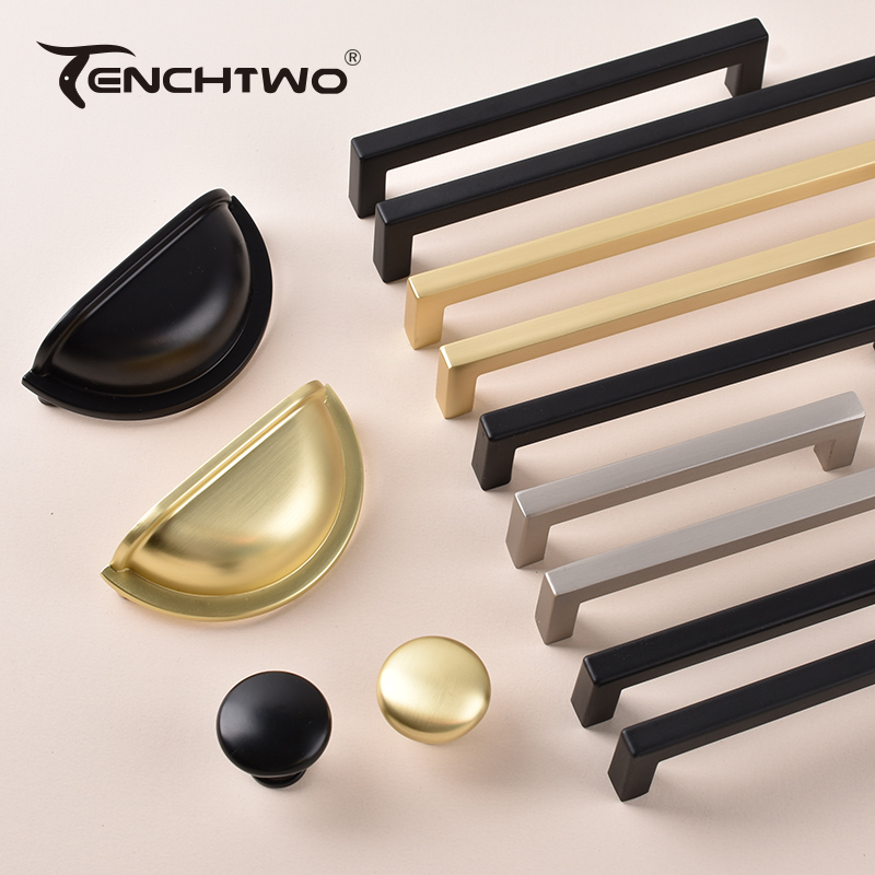 북유럽 스타일 블랙/골드 주방 가구 손잡이 찬장 옷장  - Furniture Hardware Gold 리뷰 및 가격
