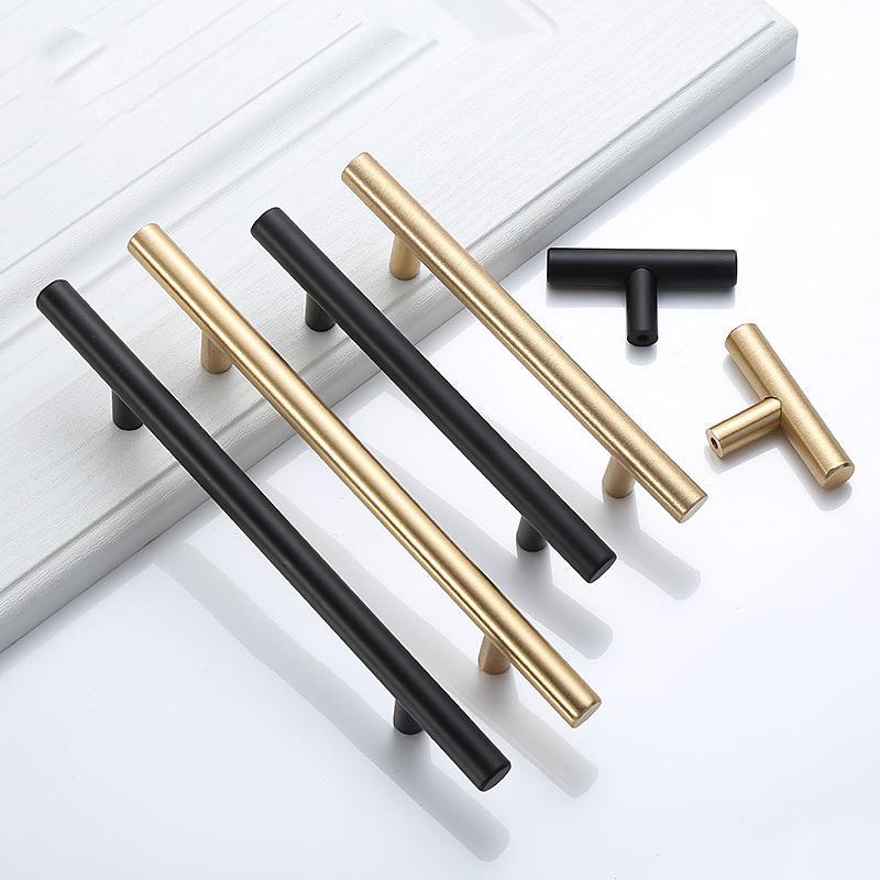 현대 골드 브러시 스트레이트 찬장 핸들 손잡이 스테인레 - Furniture Hardware Gold 리뷰 및 가격