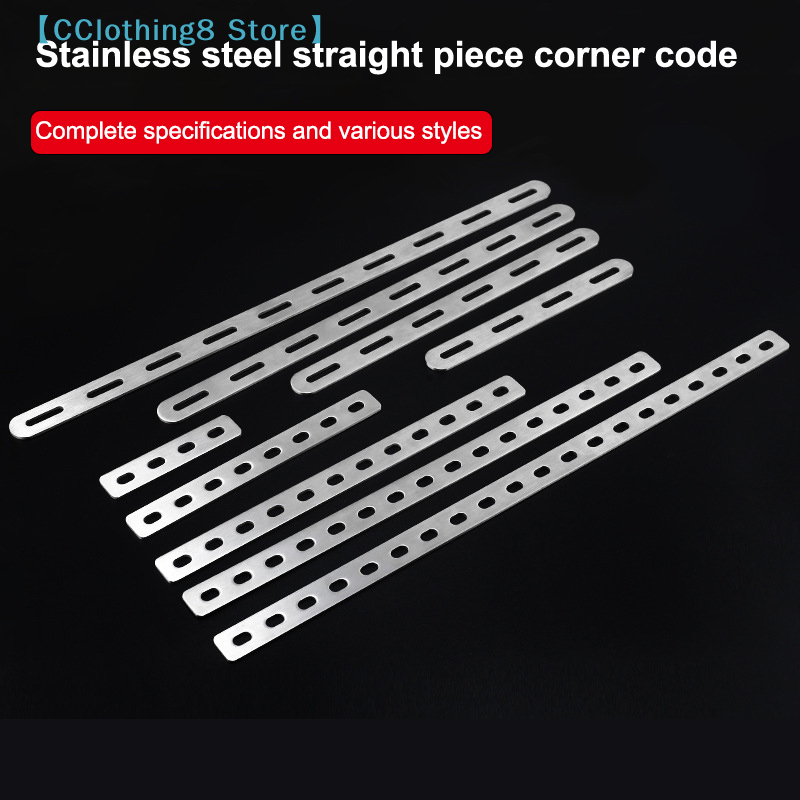 스테인레스 스틸 플랫 코너 브래킷 수리 접합판 수리 고 - Furniture Hardware Connectors 리뷰 및 가격