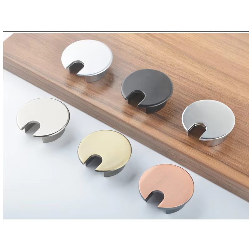 아연 합금 원형 와이어 홀 커버 플레이트 35/50/5 - Zinc Furniture Hardware 리뷰 및 가격