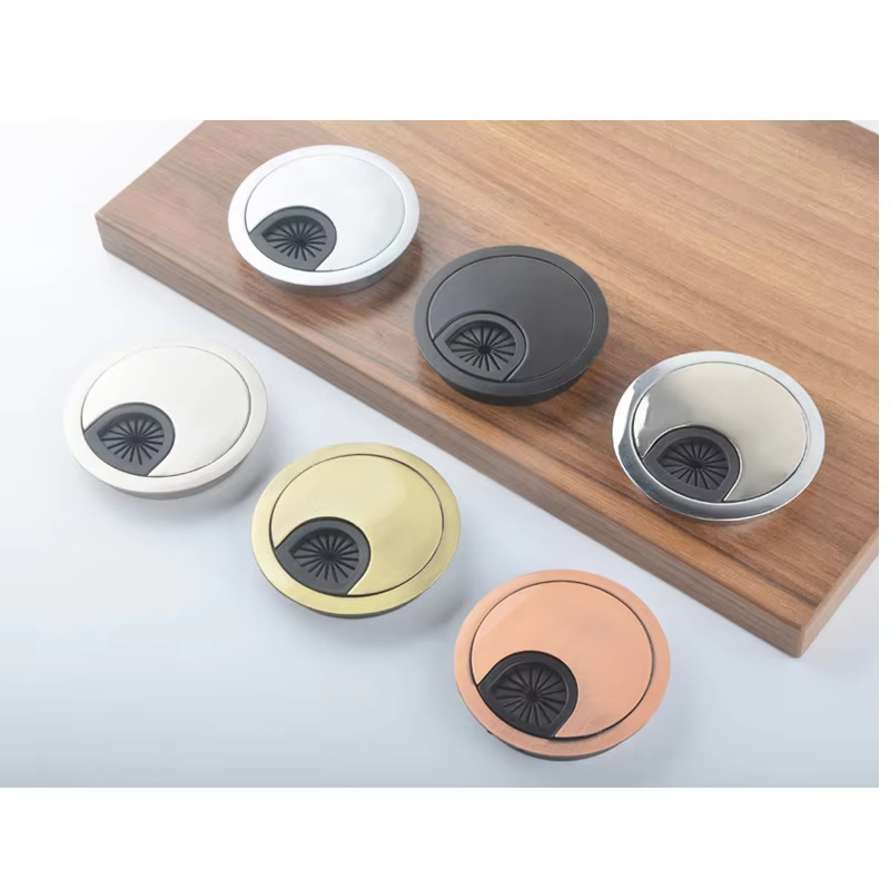 아연 합금 원형 와이어 홀 커버 플레이트 35/50/5 - Zinc Furniture Hardware 리뷰 및 가격