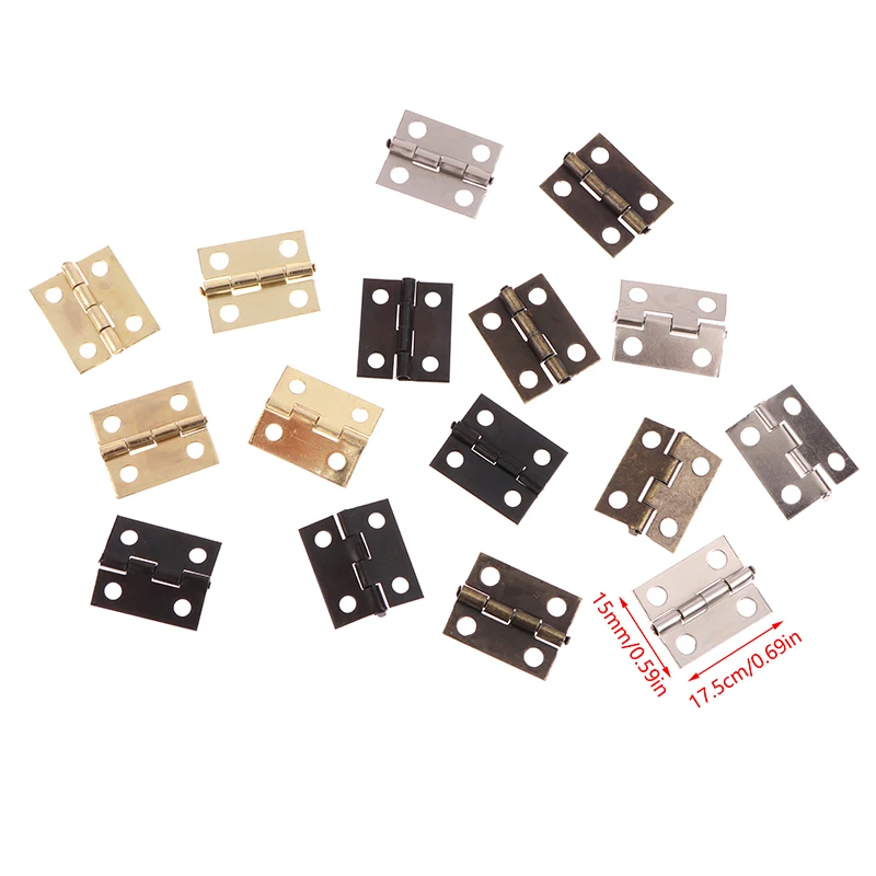50개/박스 힌지 + 200개 나사 철 금색 은색 검정 - Furniture Hardware Gold 리뷰 및 가격
