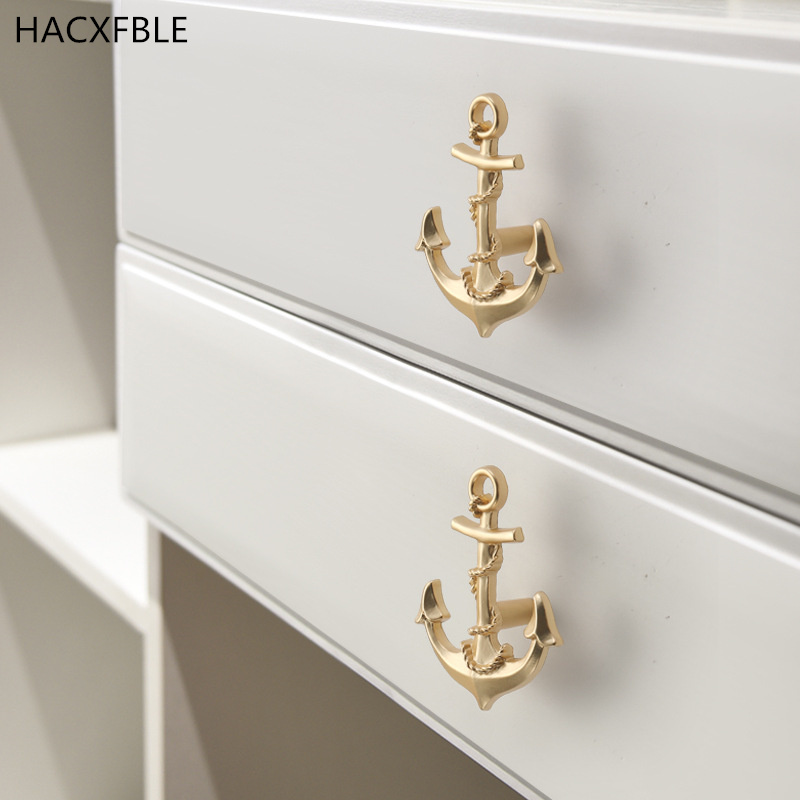 네비게이션 장식용 선박 앵커 실버 캐비닛 손잡이 가구  - Furniture Hardware Gold 리뷰 및 가격
