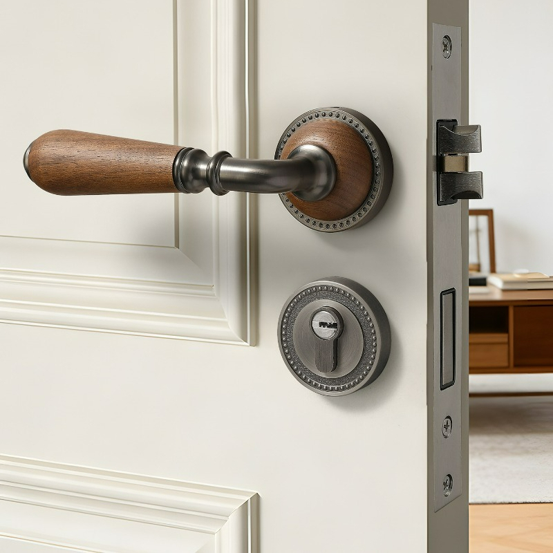 빈티지 옐로우 앤틱 청동 호두나무 손잡이, 앤틱 스타일 - Zinc Furniture Hardware 리뷰 및 가격