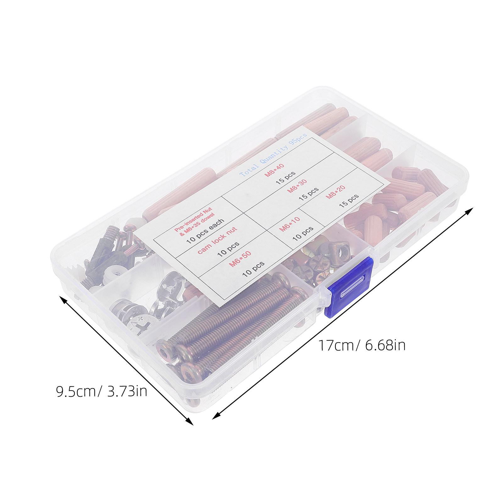 95개들이 2층 침대 부속품 세트: 가구용 나사, 볼트 - Furniture Hardware Connectors 리뷰 및 가격