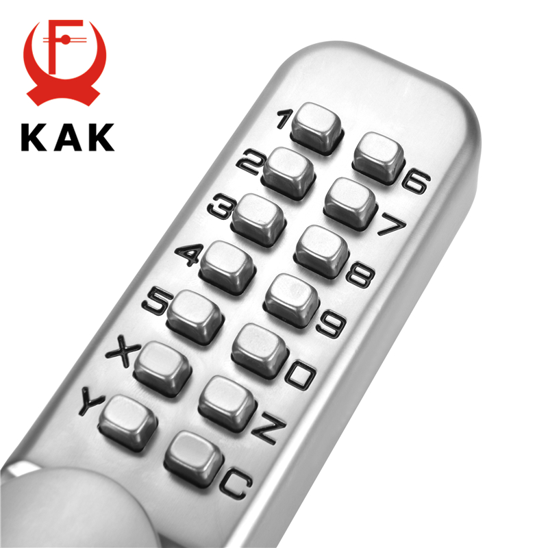 KAK 아연 합금 열쇠가없는 도어 잠금 장치 기계식 조 - Zinc Furniture Hardware 리뷰 및 가격