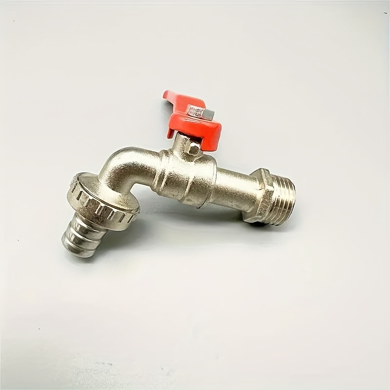 고유량 G1/2인치 아연 합금 야외 수도꼭지(빨간색 손 - Zinc Furniture Hardware 리뷰 및 가격